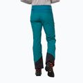 Jack Wolfskin pánske lyžiarske nohavice Alpspitze modro-zelené 1507511 2