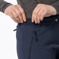 Dámske softshellové nohavice Jack Wolfskin Geigelstein Slim night blue 5