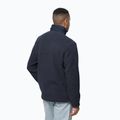 Jack Wolfskin pánska flísová mikina Kingsway navy blue 1709002 2