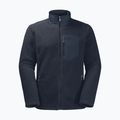 Jack Wolfskin pánska flísová mikina Kingsway navy blue 1709002 6