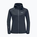 Dámske fleece Jack Wolfskin Hydro Grid Fleece šedá 1709911 9