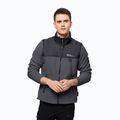 Jack Wolfskin pánska fleecová mikina Dna Grizzly sivá 1709982