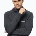 Pánska fleecová mikina Jack Wolfskin Hydro Grid Hooded FZ šedá 1710002 3