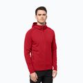 Jack Wolfskin pánska fleecová mikina Baiselberg červená 1710541