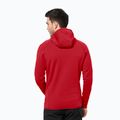 Jack Wolfskin pánska fleecová mikina Baiselberg červená 1710541 2