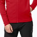 Jack Wolfskin pánska fleecová mikina Baiselberg červená 1710541 4