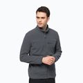 Jack Wolfskin pánska mikina Beilstein sivá fleece 1710551