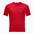 Jack Wolfskin pánske trekingové tričko Tech red 1807071_2206 3