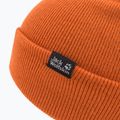 Jack Wolfskin Žebrovaná zimná čiapka oranžová 1903891 3