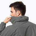 Jack Wolfskin pánska bunda do dažďa Stormy Point 2L zelená 1111142 4