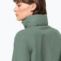 Jack Wolfskin dámska bunda do dažďa Stormy Point 2L zelená 1111202 4