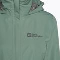 Jack Wolfskin dámska bunda do dažďa Stormy Point 2L zelená 1111202 8
