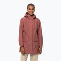 Jack Wolfskin Cape York Paradise dámska bunda do dažďa ružová 1111245