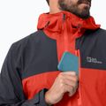 Jack Wolfskin pánska bunda do dažďa Go Hike červená 1114051 3