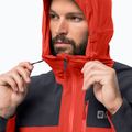 Jack Wolfskin pánska bunda do dažďa Go Hike červená 1114051 5