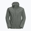 Jack Wolfskin pánska bunda do dažďa Kammweg 3L Jkt M zelená 1115831 11