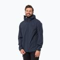 Jack Wolfskin pánska bunda do dažďa Elsberg 2.5L modrá 1115881_1010_002
