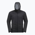 Jack Wolfskin pánska bunda do dažďa Elsberg 2.5L čierna 1115881_6000_003 6