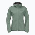 Dámska softshellová bunda Jack Wolfskin Bornberg Hoody green 1307691 4