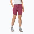 Jack Wolfskin Hilltop Trail dámske trekingové šortky červená 1505462