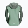 Detská softshellová bunda Jack Wolfskin Turbulence green 1606385 2