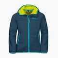 Jack Wolfskin Fourwinds Jacket Detská softshellová bunda navy blue 1608011 4
