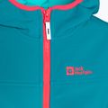 Jack Wolfskin Fourwinds Jacket Detská softshellová bunda modrá 1608011 3