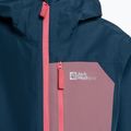 Detská bunda do dažďa Jack Wolfskin Active Hike navy blue 1609251 3