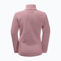 Jack Wolfskin Taunus detská trekingová mikina ružová 1609481 2