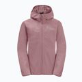 Detská softshellová bunda Jack Wolfskin Solyd pink 1609821