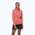 Dámska trekingová bunda Jack Wolfskin Modesto Hooded pink 1706254