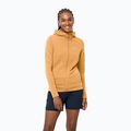 Dámska trekingová bunda Jack Wolfskin Modesto Hooded yellow 1706254