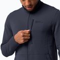 Jack Wolfskin pánska trekingová mikina Modesto navy blue 1706483 3