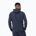 Jack Wolfskin pánska trekingová mikina s kapucňou Modesto navy blue 1706493 2