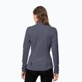Dámska trekingová bunda Jack Wolfskin Peak Grid Fleece šedá 1710351 2