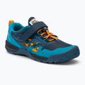 Detské trekové topánky Jack Wolfskin Vili Action Low navy blue 4056851