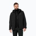 Pánska bunda 3v1 Jack Wolfskin Taubenberg 3In1 black 6001 3