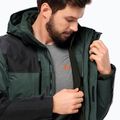 Jack Wolfskin pánska bunda do dažďa Jasper 3v1 black olive 6