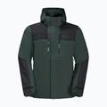 Jack Wolfskin pánska bunda do dažďa Jasper 3v1 black olive 8