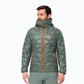 Jack Wolfskin Alpspitze Down Hoody hedge green pánska lyžiarska bunda