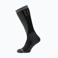 Jack Wolfskin Ski Merino H C trekingové ponožky čierne 4