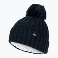 Dámska zimná čiapka Jack Wolfskin Highloft Knit Beanie night blue 5