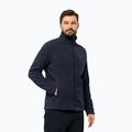 Pánska fleecová mikina Jack Wolfskin Winterstein Fz night blue