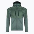 Pánska hybridná bunda Jack Wolfskin Alpgrat Pro Ins Fz hedge green 5