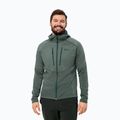 Jack Wolfskin pánska páperová bunda Alpgrat Pro Ins Fz hedge green