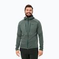 Pánska hybridná bunda Jack Wolfskin Alpgrat Pro Ins Fz hedge green