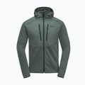 Pánska hybridná bunda Jack Wolfskin Alpgrat Pro Ins Fz hedge green 8