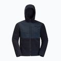 Pánska fleecová mikina Jack Wolfskin Felslicht Hooded night blue 8