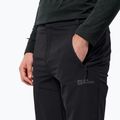 Pánske trekové nohavice Jack Wolfskin Glastal Winter black 3