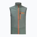 Jack Wolfskin pánske turistické oblečenie bez rukávov Alpspitze hedge green 5